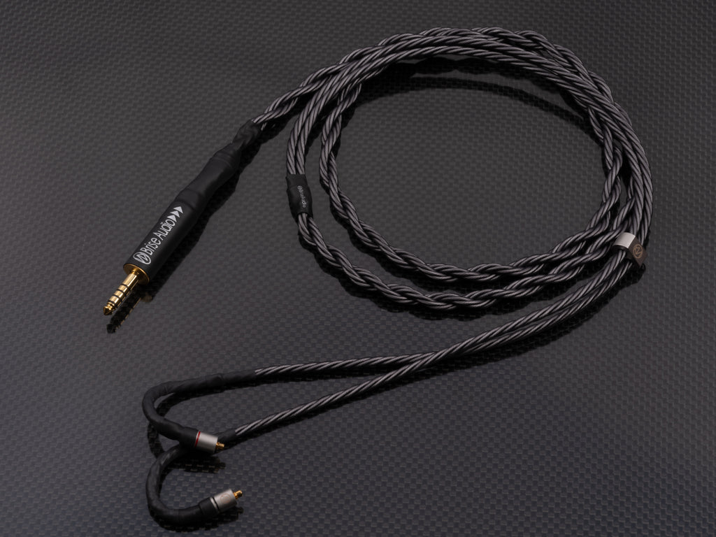 SHIROGANE 8-wire Ultimate earphone re-cable