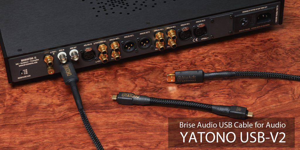 オーディオ向けUSBケーブル YATONO USB-V2