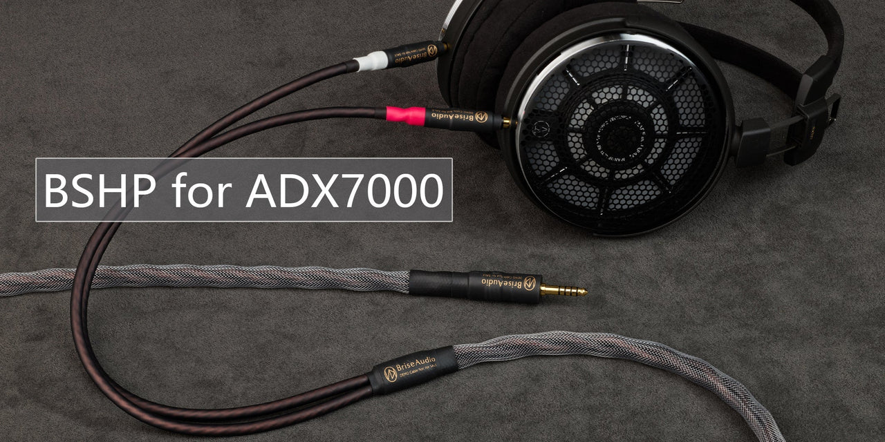 Announcement of the New Headphone Re-cable “BSHP for ADX7000 – Exclusive Re-cable for Audio-Technica ATH-ADX7000” from Brise Audio