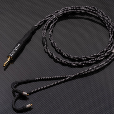 SHIROGANE 8-wire Ultimate earphone re-cable